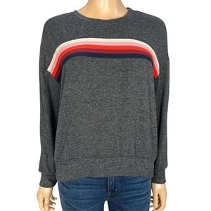 Sundry Rainbow Stripe Sweater Lightweight size 1